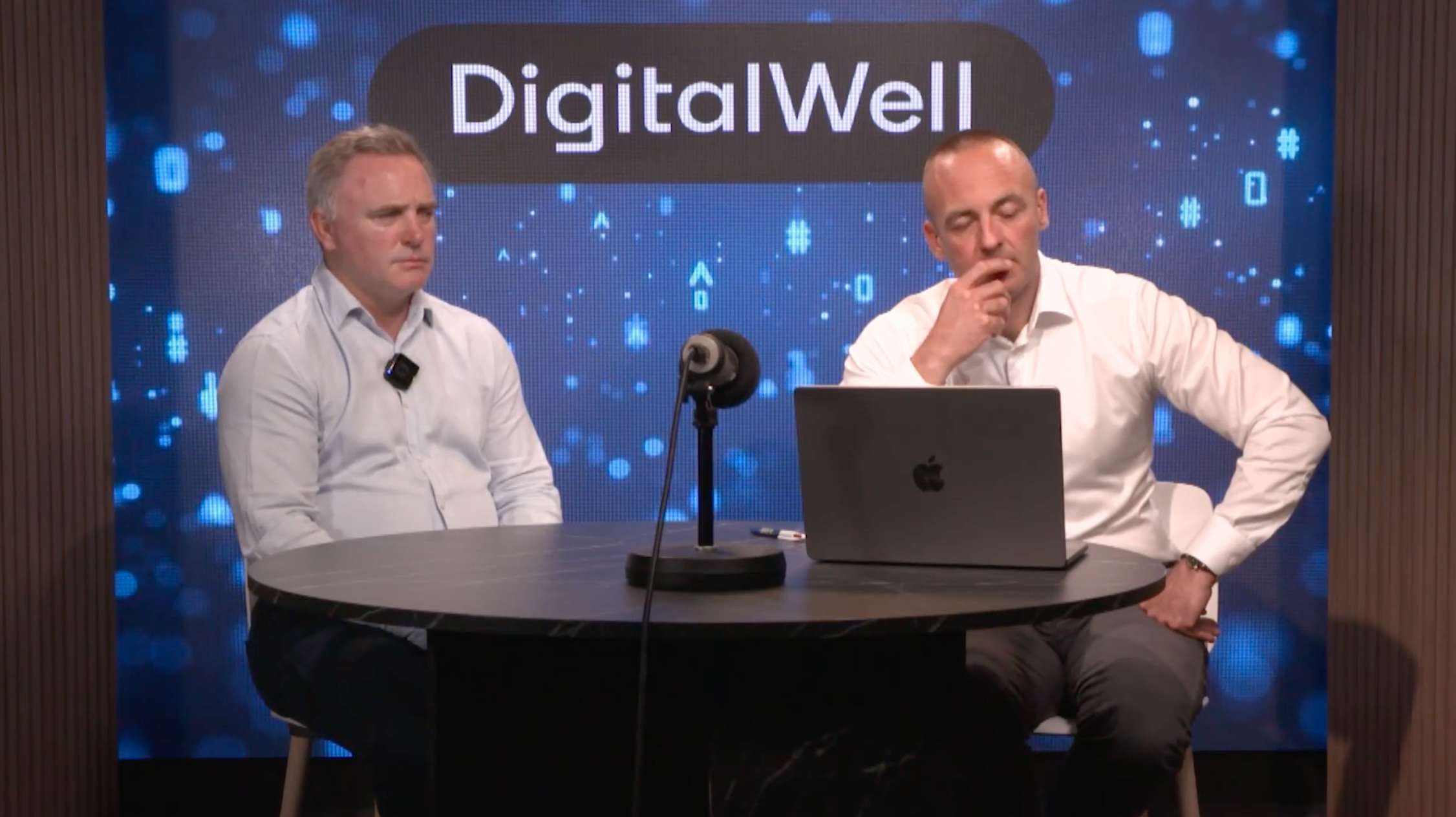 DigitalWell AI Voice Network demo page
