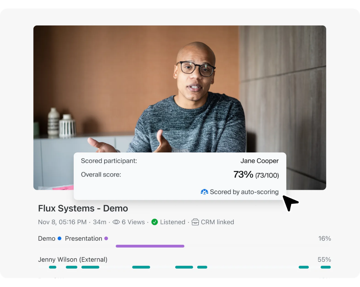 Zoom Revenue Accelerator analysing sales conversations for deal risk and coaching